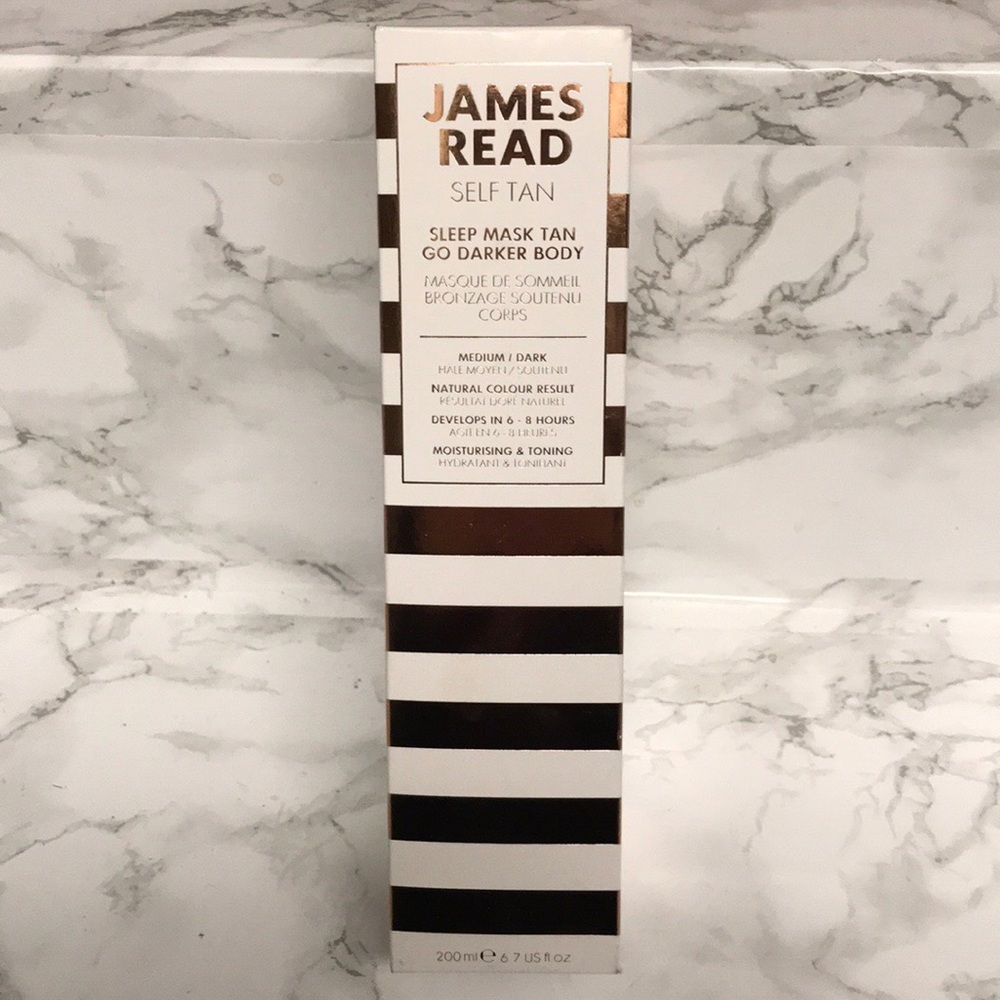 James Read Sleep Mask Tan Go Darker Body